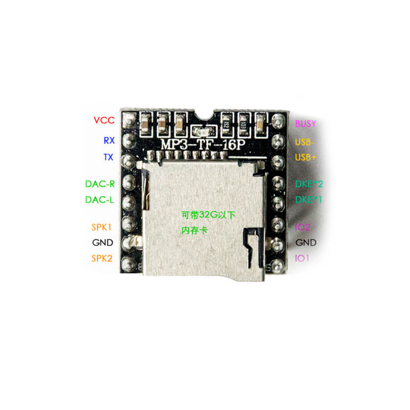 MP3-TF-16P提供串口的MP3？